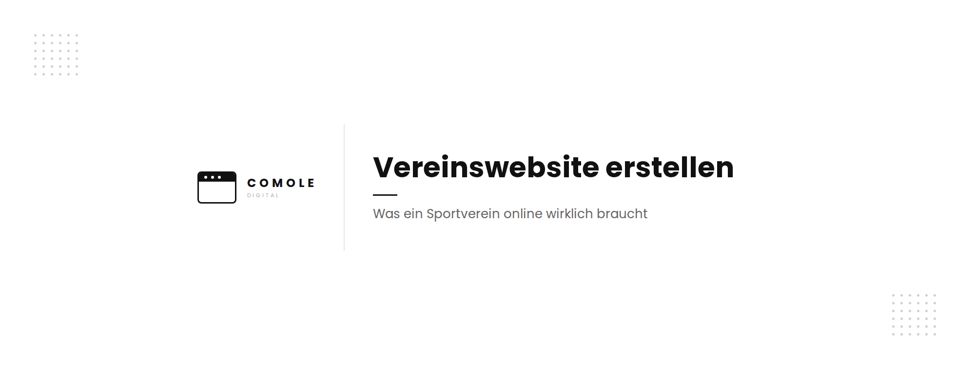 Vereinswebsite erstellen: was ein Sportverein online wirklich braucht